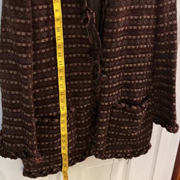 Emanuel Ungaro Parallel Paris Jacket with Chanel Woven Fabric and Satin Lining - Picture 5 of 8